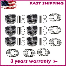 6* STD For Jaguar Land Rover AJ126 3.0L V6 Supercharged Piston Assembly NEW