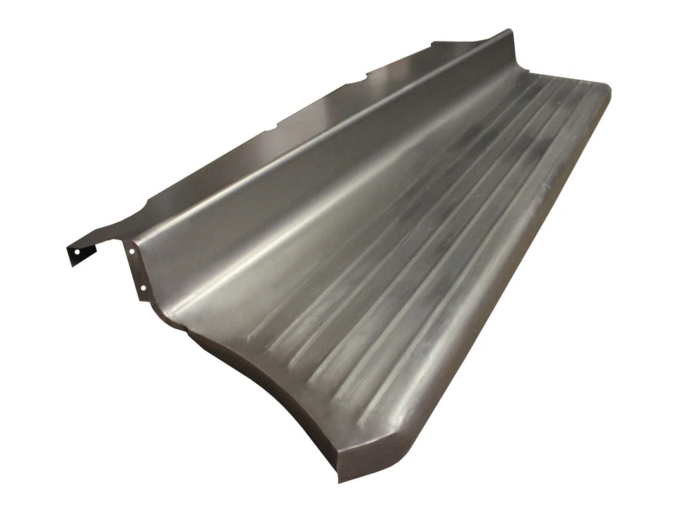 1942 1946 1947 Ford Pickup Truck 1/2 Ton Steel Ribbed Running Board Set - Image 2 of 2