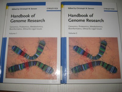 Handbook of Genome Research Vol 1+2 von Christoph W. Sensen (Hg)