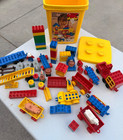 Vintage 80s Lego Duplo 2426 Farm W/ Yellow Bucket + Other Sets — photo 1