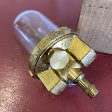 VINTAGE GENERANT TYPE 2L SOLID BRASS ENGINE OIL LUBRICATOR AUTOMOTIVE INDUSTRIAL