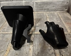 NES Power Glove Display Stand Custom Made MEDIUM Size, Cord Wrap (Stand Only)