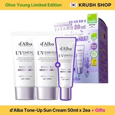 d’Alba DALBA Waterfull UV Essence Tone-Up Sun Cream 50ml + 50ml #Purple