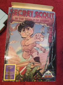 Secret Scout in the Temple of Demise (Nintendo, NES) Color Dreams W/Box Tested