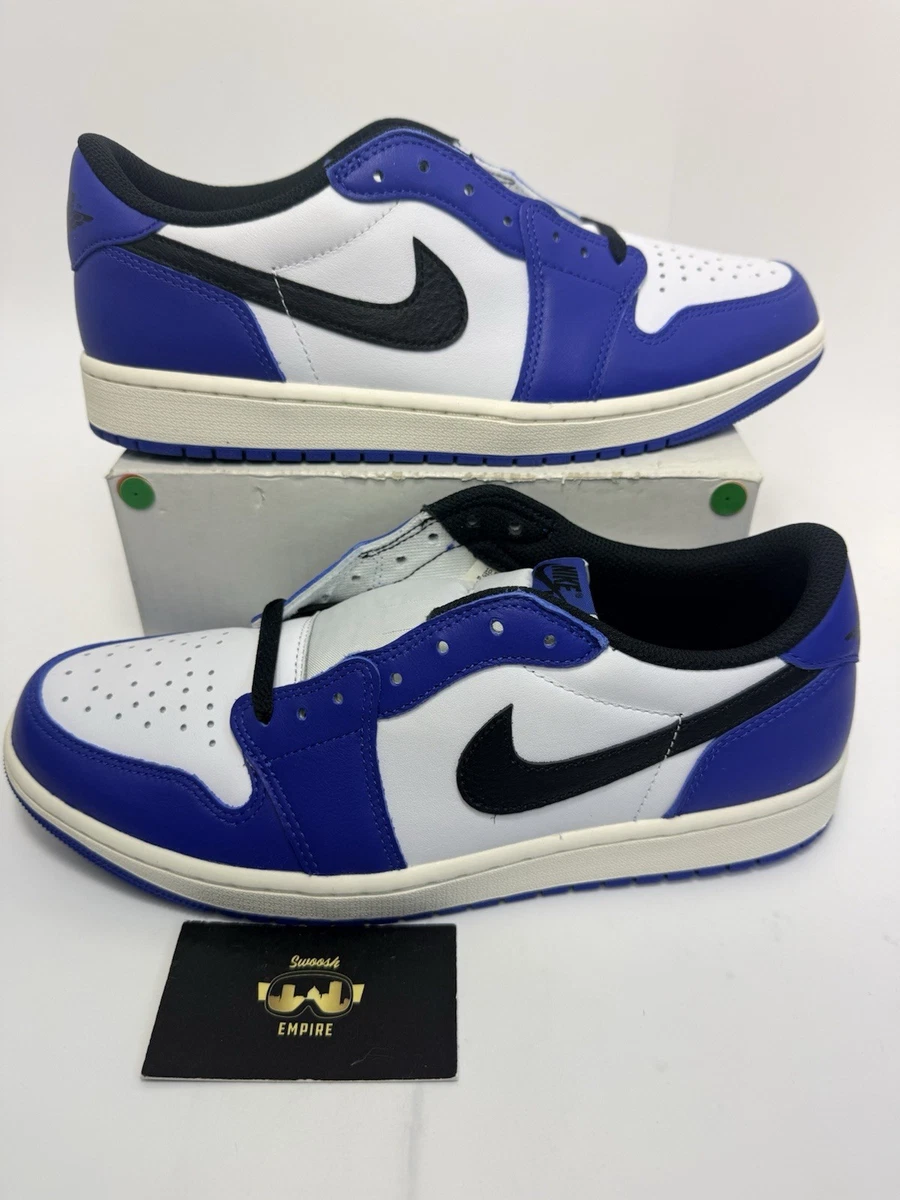 Jordan 1 Low Black Game Royal | eBay