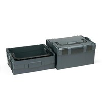 Bosch Sortimo Set Lt-Boxx 170 + L-Boxx 238 Anthrazit