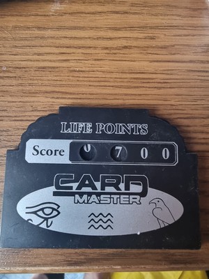 Yugioh Card Master Life Points Vintage Rar Schwarze Farbe  Yu-gi-oh Zähler Vhb