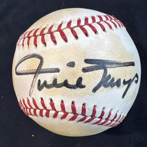 Willie Mays Autographed Baseball, National League Official Rawlings Baseball