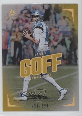 2024 Panini Luminance Gold 231/299 Jared Goff #21 rw6