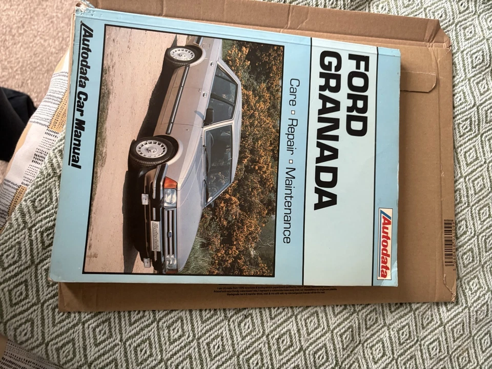 AUTODATA 283 CAR REPAIIR MANUAL FORD GRANADA MK II from 1977 / 850 - Image 2 of 4