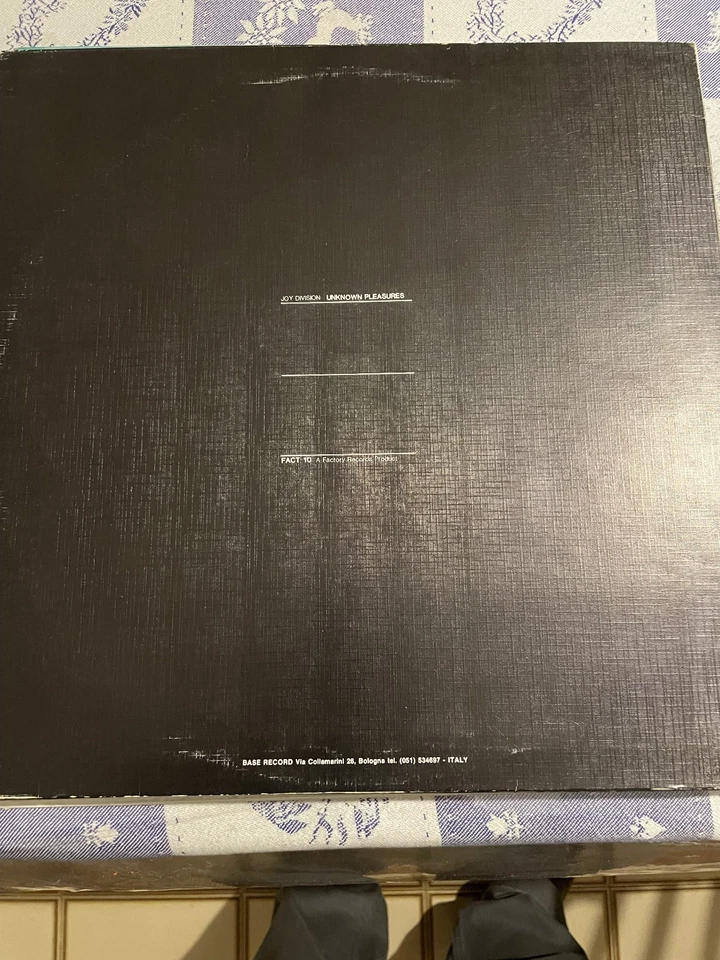 JOY DIVISION - Unknown Pleasures (2015) LP vinyl, foto 1 di 2