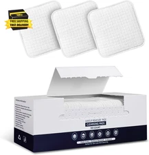 Premium Natural Pure Cotton Pads(100 Count),Soft & Lint-Free Upgraded Edge Stitc