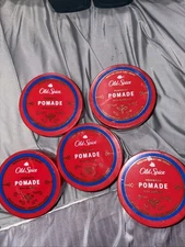 5 X 2.22 oz Old Spice Pomade Medium Hold No Shine Discontinued