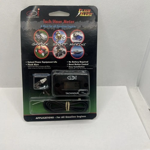 Tach/Hour Meter Flash Alert