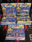 Vintage Galoob Micro Machines Mighty Morphin Power Rangers Complete Set 1-5 NEW
