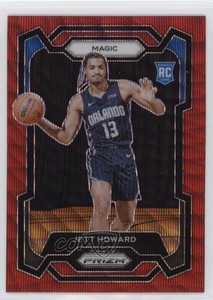 2023-24 Panini Prizm Ruby Wave Prizm Jett Howard #132 Rookie RC