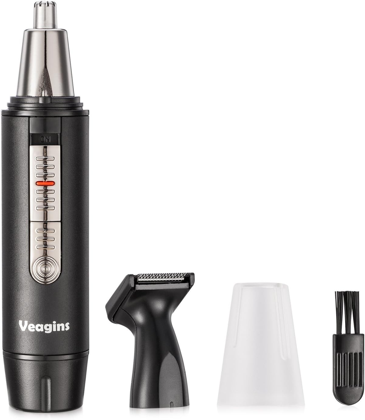 Men's Wet Dry Nose Ear Hair Trimmer with Vacuum System & LED Light