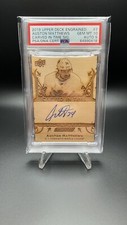 2019 UD Engrained Auston Matthews Carved In Time Sig PSA GEM MT 10 🔥POP 1 Leafs