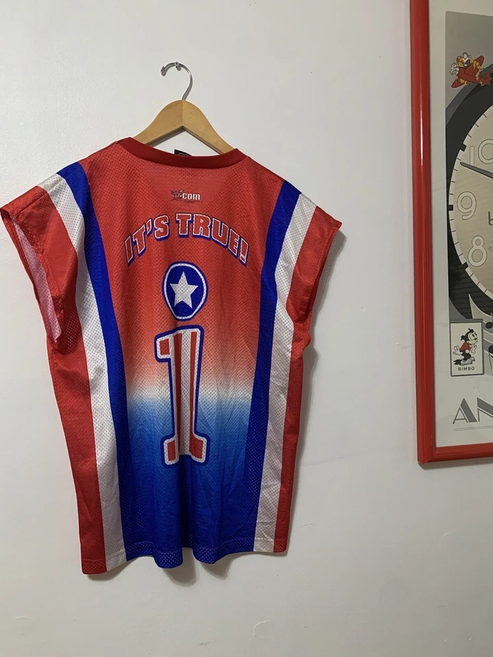 WWF Kurt Angle Jersey Wrestling Shirt Made in USA Medium - Image 2 of 4