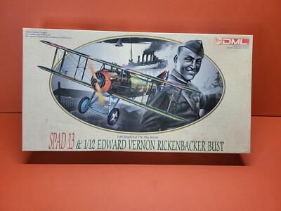 DML 1:48 Knights of The Sky Series Spad 13 1/12 Edward Rickenbacker Bust ~ 5904