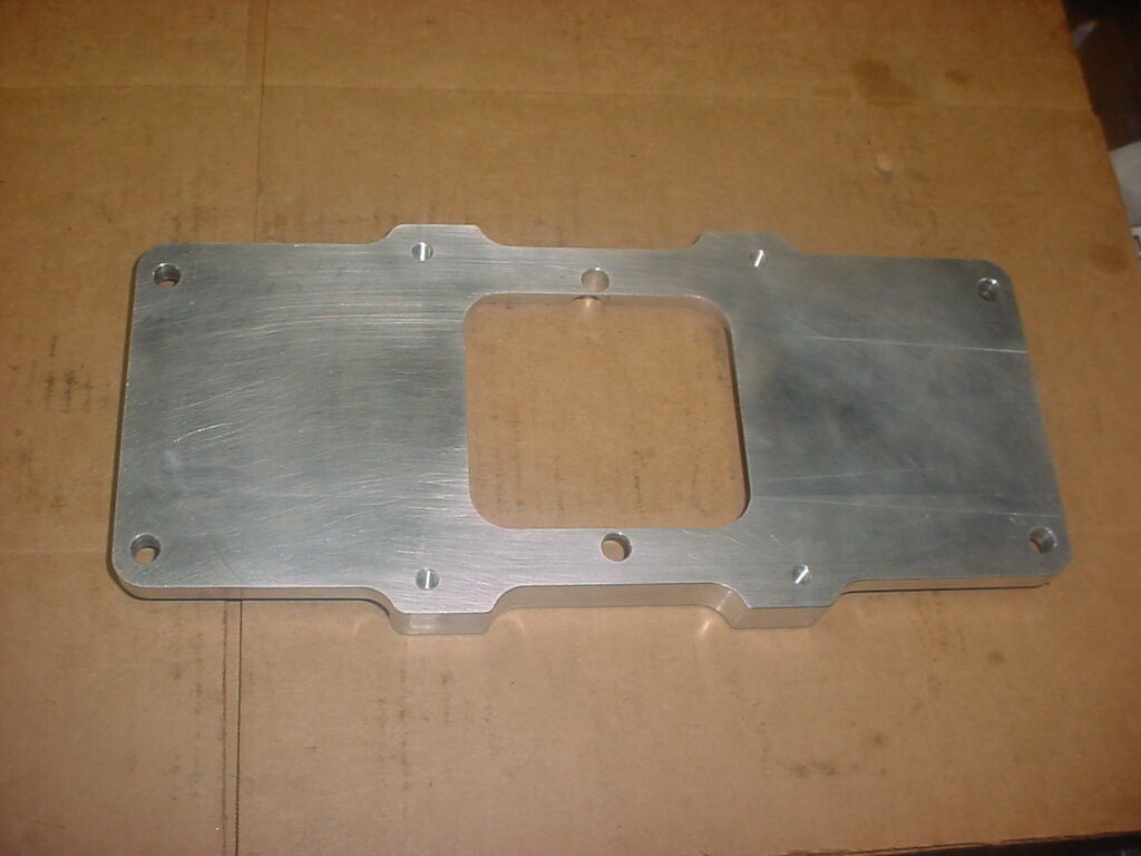 6871 671 871 8 BLOWER SINGLE CARB ADAPTER FOR HOLLEY DOMINATOR ON