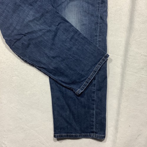 Lucky Brand 221 Straight Jeans Men's 38x32 Cotton Blend Medium Wash Blue Denim - Picture 3 of 12