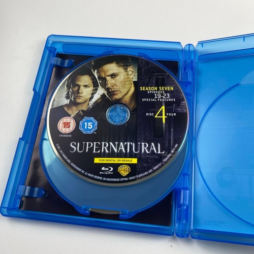 Supernatural: Season 7 (Blu-ray, 2012, Region B) | Horror Jared Padalecki - Picture 5 of 5