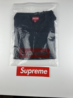 Supreme Arabic Logo Washed S/S Tee Black Size Large Pre owned 