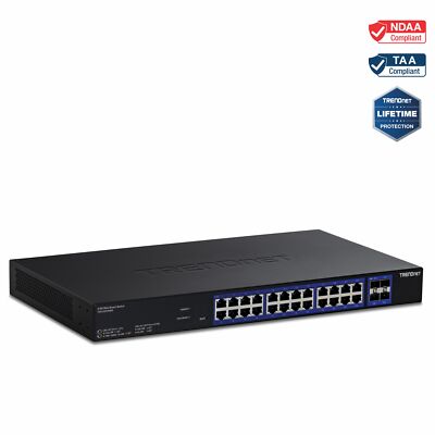 TRENDnet TEG-3284WS, 28-Port Multi-Gig Web Smart Switch