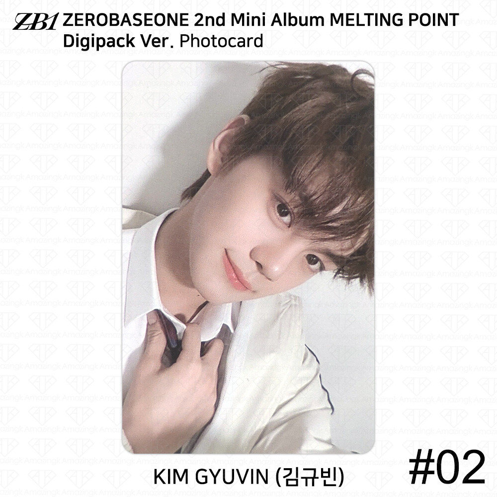 ZEROBASEONE ZB1 2nd Mini Album Melting Point Photocard Postcard