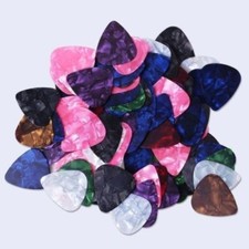 Pick Your Quantity Medium .71mm Celluloid Guitar Picks Free Ship 10 to 1000 New