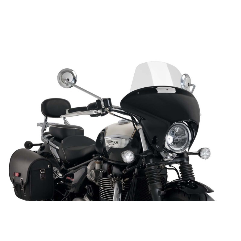 PUIG CUPOLINO BATWING SML TOURING TRIUMPH BONNEVILLE SPEEDMASTER 21-24 FUME CHIA