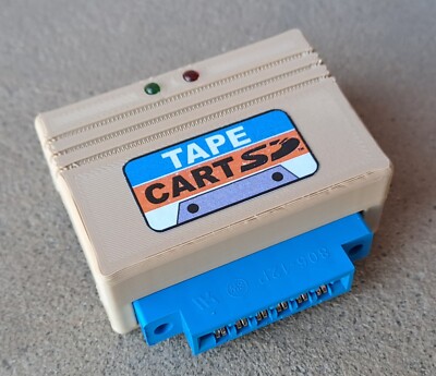 Tapecart Sd Kit Di Montaggio Commodore 64 128 Tapuino Sd2iec Emulator Datassette Scaled - Foto 2