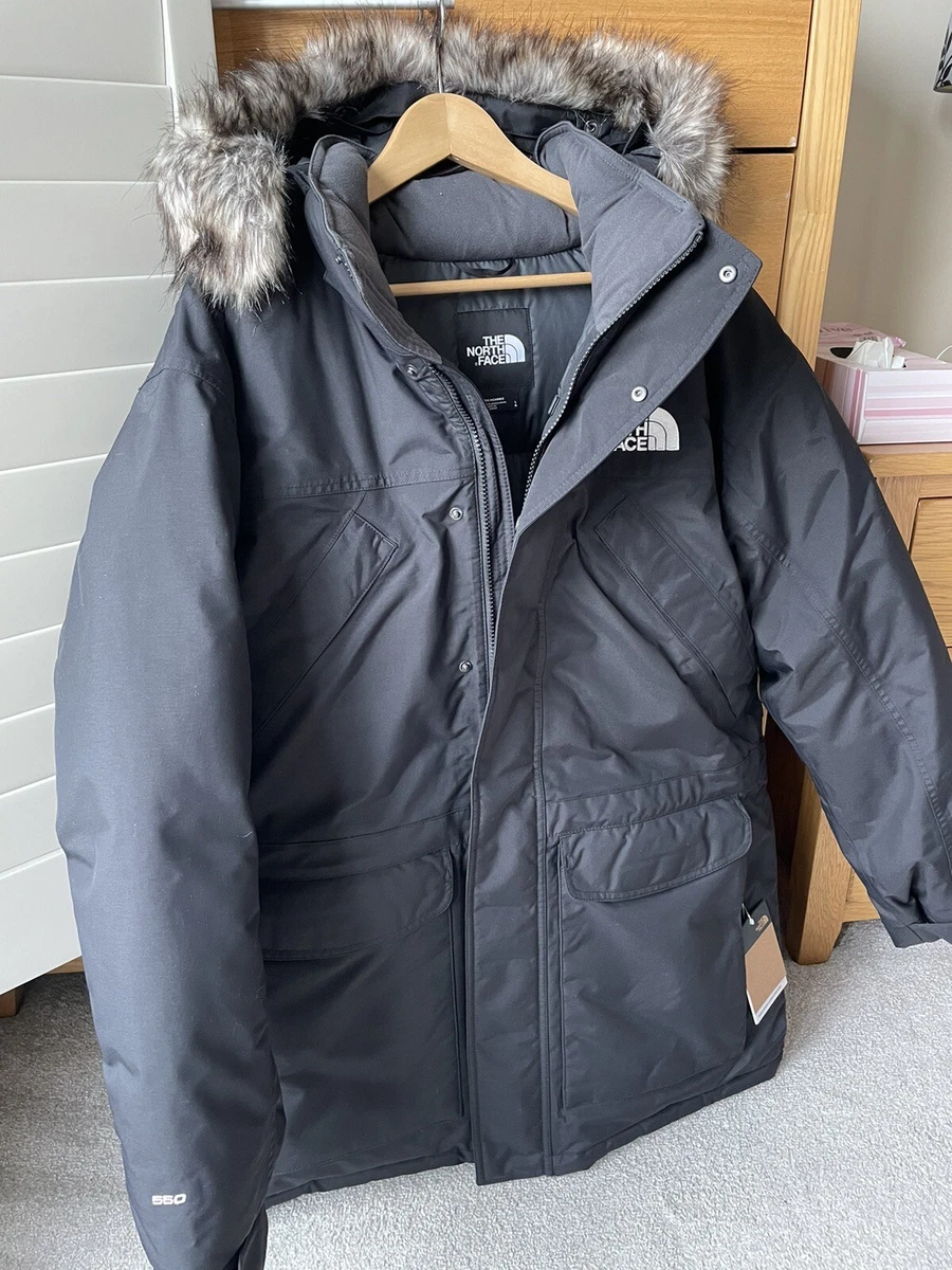 The North Face Parka Jacket New Peak Down Filled Mens Coat Size L