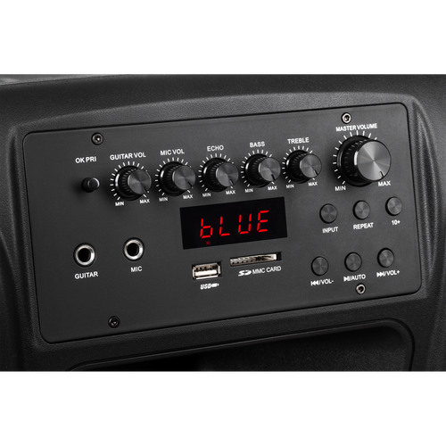 5901890052887 Kolumna aktywna ( z 2 mikrofonami bezprzewodowymi, SD, Bluetooth, - Zdjęcie 3 z 4