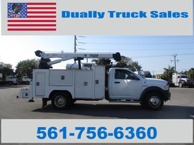 2015 DODGE RAM 5500 UTILITY SERVICE CRANE TRUCK RY7358 2015 DODGE RAM 5500 UTILITY SERVICE CRANE TRUCK RY7358