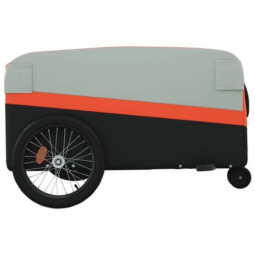 Folding Bicycle Cargo Storage Cart and Luggage Trailer with Hitch a J9Y9 - Picture 7 of 12
