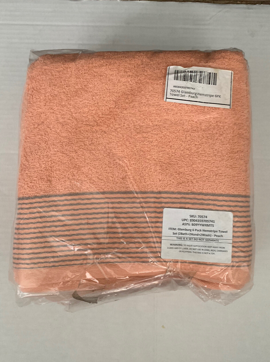 Set, Peach, (2bath+2hand+2wash)