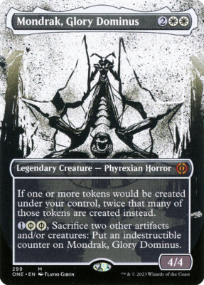 MTG Mondrak, Glory Dominus (#299) - Phyrexia: All Will Be One #299