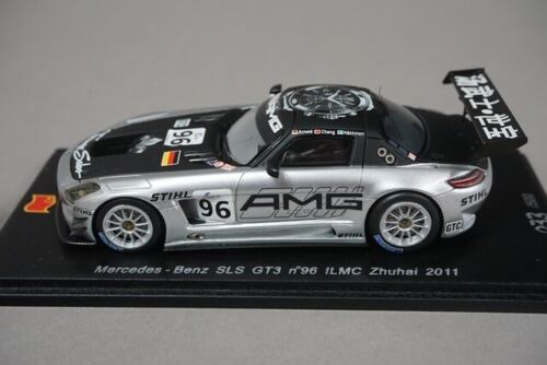 1:43 SPARK SA016 Mercedes-Benz SLS GT3 #96 ILMC Zhuhai 2011 M.Hakkinen - Picture 3 of 7