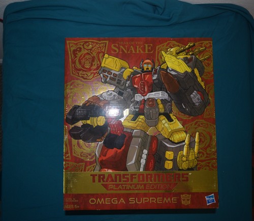 Hasbro Transformers Omega Supreme Chinese year of the Snake platinum Ed. NEW