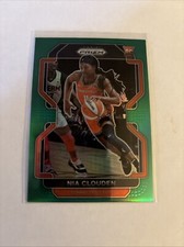 2022 Panini Prizm WNBA - Green Prizm #192 Nia Clouden (RC)