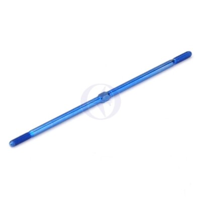 PD1756 Thunder Tiger Rechts-Links-Gewinde-Stange 3,5x110mm Titan, Blau (1) TRA^