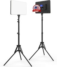 Luz LED para iluminaci n de fotograf as y v deos Bater a de larga duraci n NUEVO