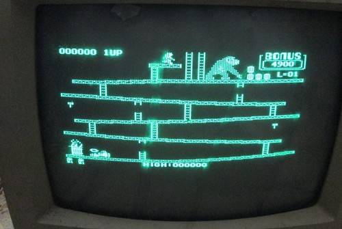 SANYO Monochrome CRT Monitor DM6112 AV Screen For Apple II IBM PS/2 ATARI PC XT - Bild 5 von 6