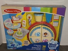 Melissa  Doug Blue's Clues  You Wooden Birthday Party Play Set 38 Pieces