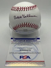 Bill Dillman Orioles Expos Signed Autograph Official League Baseball PSA DNA *72