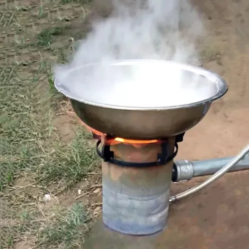 Bruciatore olio esausto vecchio motore stufa olio cottura riscaldamento forno strumento di combustione nuovo - Foto 10 di 11