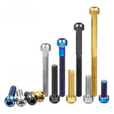 Titanium Bolt M5/M6x10 15 20 25 30 35 40 50 60 70 80mm Chamfered Head Torx Screw