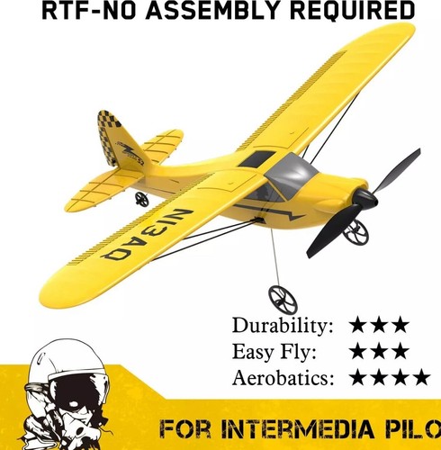 Aereo RC 3CH RC Trainer Aereo Sport Cub S2 con Elica Saver&Xpilot Stabile - Foto 8 di 16